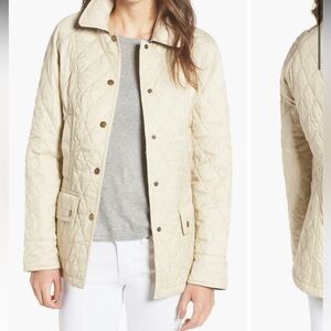 Barbour beadnell Summer Quilted Jacket - Pearl